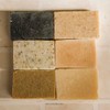 PACALLI Jabones Artesanales 6 Pack; Arroz, Avena, Caléndula, Carbón Activado,
