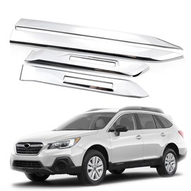 K LAKEY Lower Door Guard Cover for Subaru Outback 2021-2024, Strong ABS Anti Scratch, Wear-Resistant Custom Fit, Lower Door Guard Cover Trim, for Subaru Outback Accessories Silver