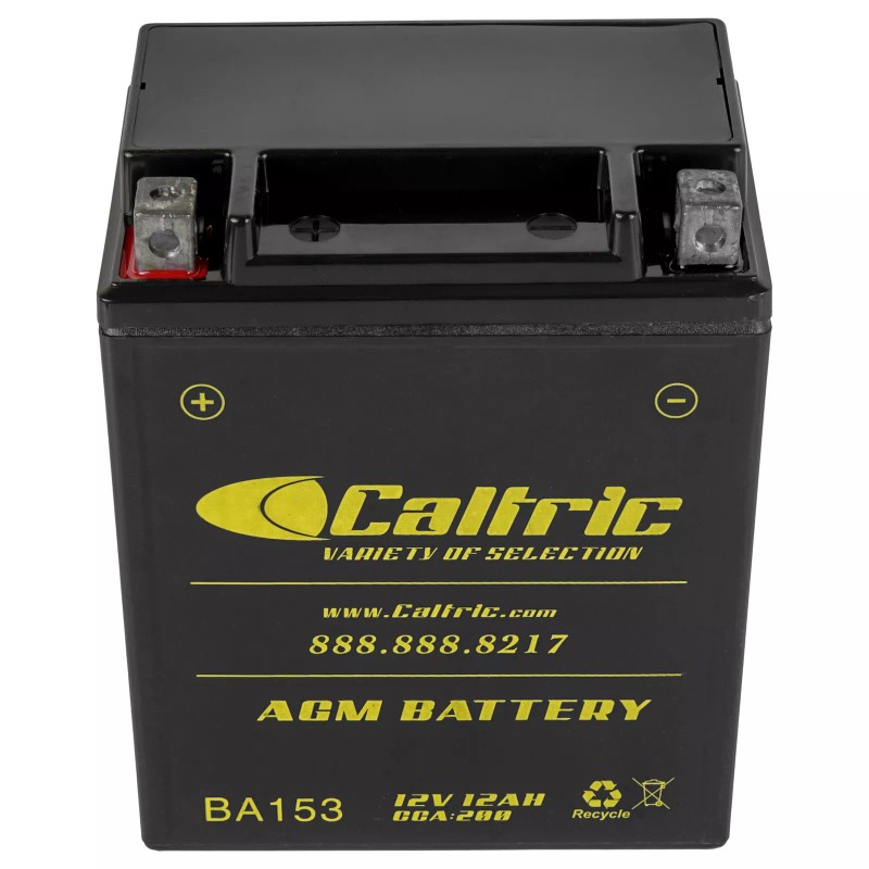Caltric AGM Battery for Yamaha Kodiak 400 YFM400 4WD 1993