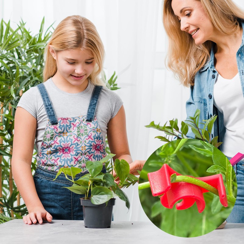 40 pcs Plastic Plant Training Clips, 90 Degrees Plant Stem