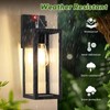 BesLowe Upgraded Motion Sensor Outdoor Wall Lights, 15” Dusk to