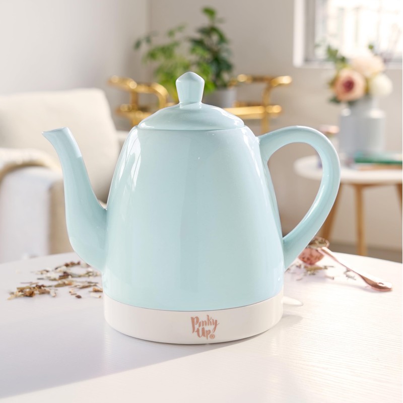 Pinky Up Noelle 1.5 L Ceramic Gooseneck Spout Electric Tea