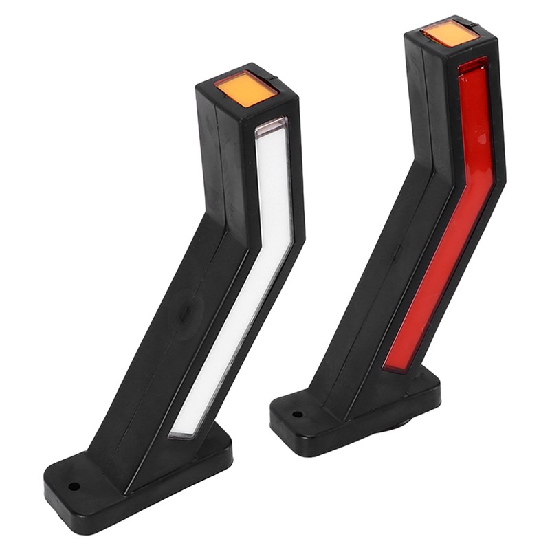 2pcs LED Side Marker Light IP67 Waterproof 12‑24V Indicator Lamp