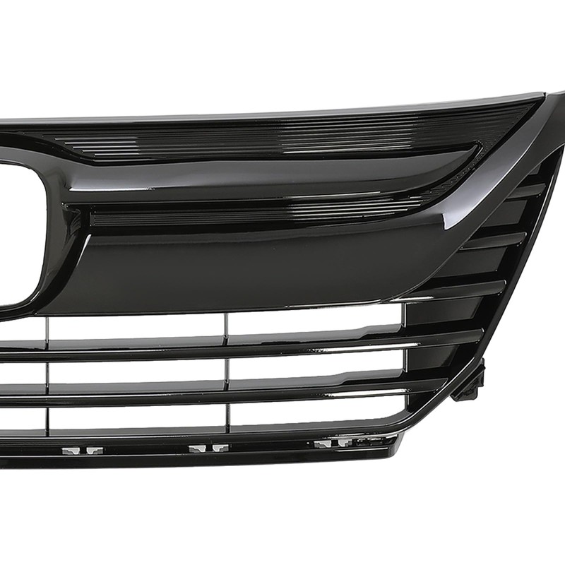 HECASA Front Grille+Headlight Eyelid Molding Compatible with 2018-2020 Honda Odyssey