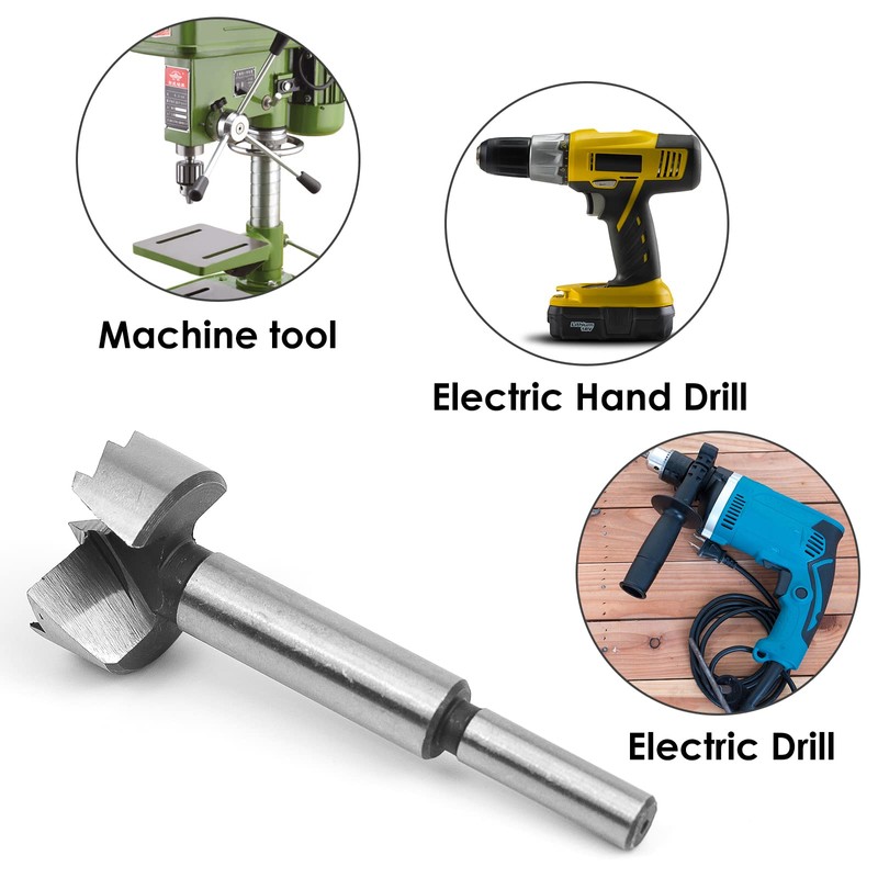 BAIDETS Forstner Drill Bit 20mm - Precision Woodworking Bit with