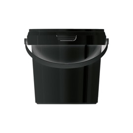 Lubrisolve 6 Litre Heavy Duty Black Round Bucket UN Approved