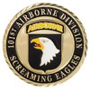 101st Airborne Division Screaming Eagles United States Army Challenge Coin
