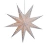 Illuminated 5-Point Star in White - 60 cm Paper Star,