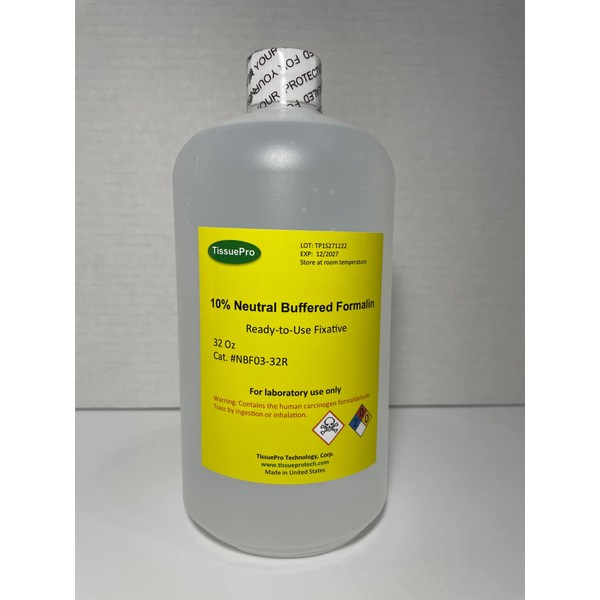 10% Neutral Buffered Formalin 32 Oz (TissuePro)