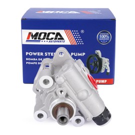 MOCA Power Steering Pump Fits 2007-2012 for Jeep Liberty 3.7L & 2007-2011 for Dodge Nitro 3.7L 226Cu. In. V6 GAS SOHC Naturally Aspirated w/o Reservoir, w/o Pulley