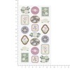 WANOWA 1354144 Retro Modern Japanese Sticker, Large [Hanamari]