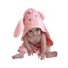 Maeve + Rose Luxury Bamboo Hooded Baby Bath Towel and