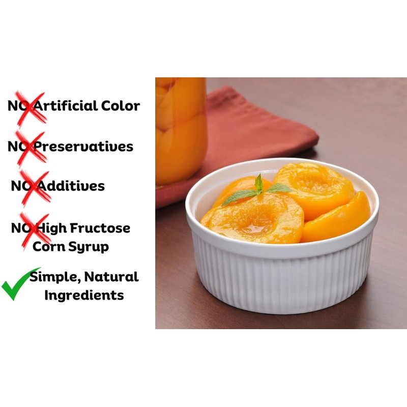Amish Valley Products Old Fashioned SPICED Peaches Halves Canned Jarred