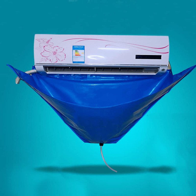 Air Conditioner Cleaning Cover Kit, Waterproof Wall Mounted Split Air