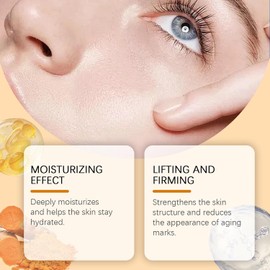 Crema para ojos con cúrcuma y retinol en barra, crema hidratante antienvejecimiento para ojos y bolsas, crema para arrugas y bolsas debajo de los ojoses, bálsamo para ojoses Multi Correxion