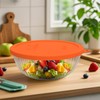 Silicone Replacement Lids for Pyrex Sculpted Glass Mixing Bowls（Lids For