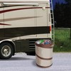 Smart Design Spiral Pop Up Trash Bin with Open Top