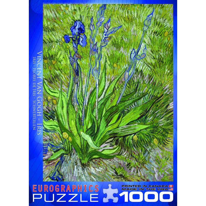 Eurographics Iris by Van Gogh 1000-Piece Puzzle