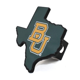 Premium Solid Metal Heavy Duty Hitch Cover - Texas Shaped (Red Raiders)