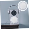 Operitacx 2Pcs Speaker Protector Cover White Decorative Speaker for DIY