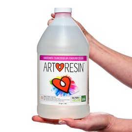 ArtResin - Epoxy Resin - Clear - Non-Toxic - 1 gal (0.5 gal Resin + 0.5 gal Hardener) (3.78L)