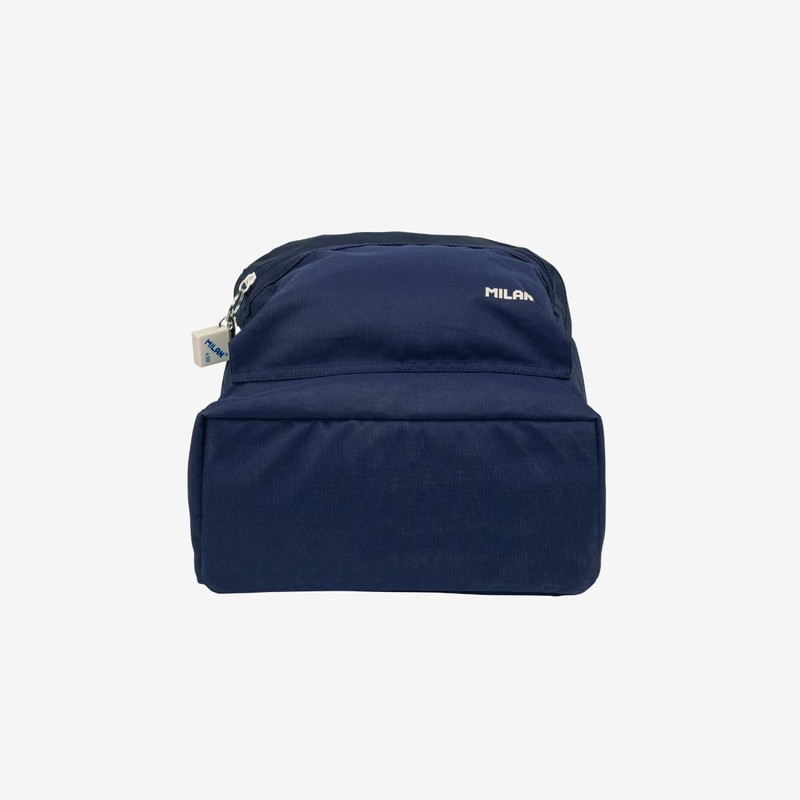 MILAN 624605SNCB School Backpack 2 Zips (22L) 1918 Series, Navy