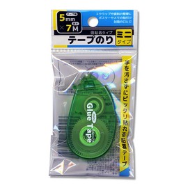 Nakatoshi TGM-4350 Tape Glue Mini, 0.2 inches (5 mm) x 2.4 ft (7 m), 10 Packs