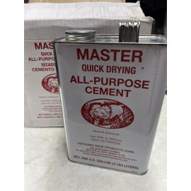 Master Gallon Master Quick Drying All-Purpose Cement With Or Without Heat Activation