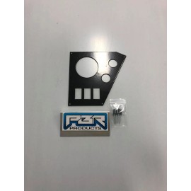 PBR PRODUCTS Honda Pioneer 1000 LIMITED dash panel switch plate with 3" Radio Hole