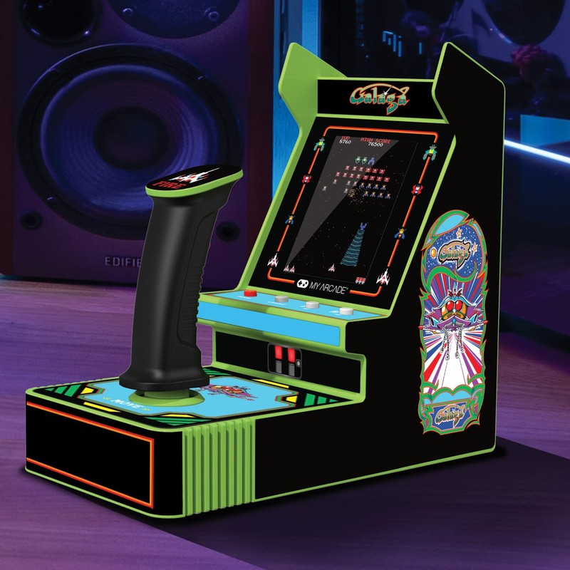 My Arcade Galaga Joystick Player : Galaga/Galaxian, 3.2" Full Color