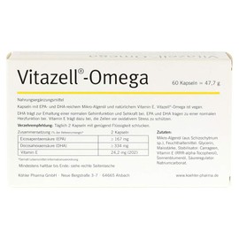 Vitazell-Omega Capsules
