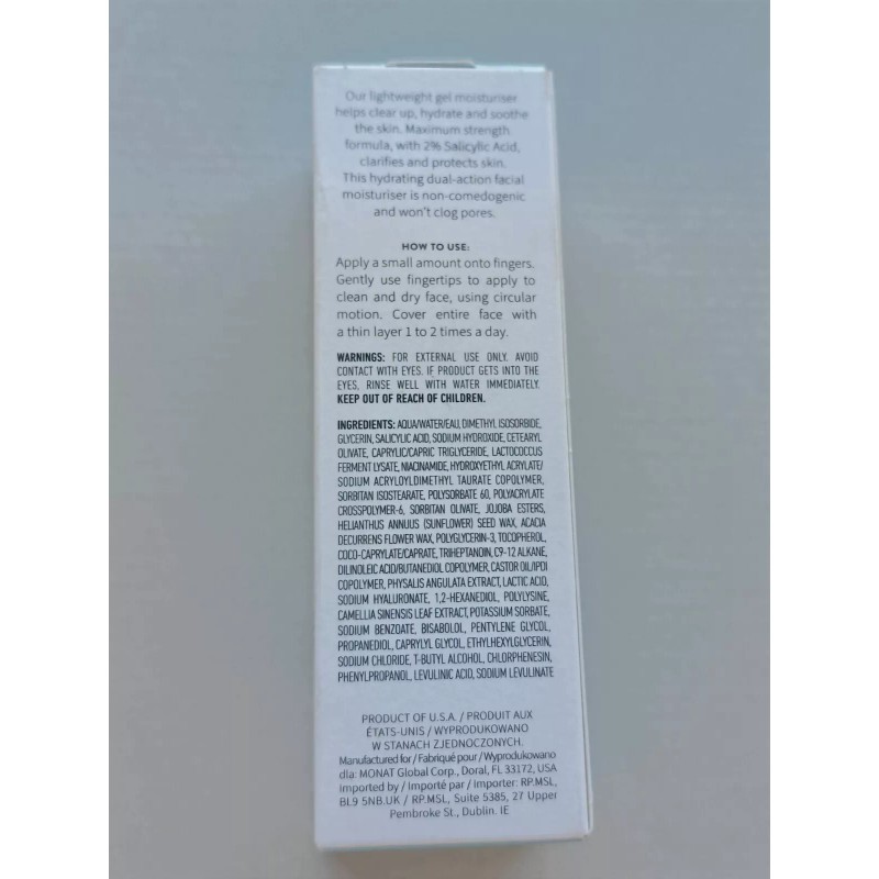 Monat Be Clarified Oil-Free Moisturizer 1.7 oz SG 3