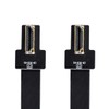 Xiwai CYFPV デュアル 90度 L字型HDMI タイプA オス-オス HDTV FPC フラットケーブル