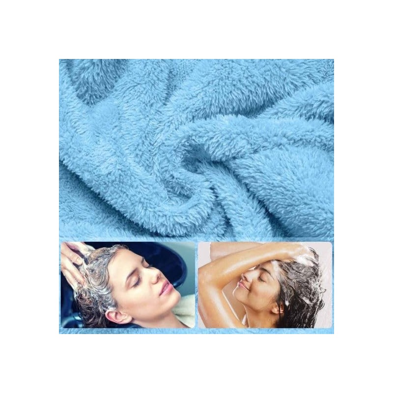 Microfiber Hair Towel Wrap for Women, Anti Frizz Hair Drying