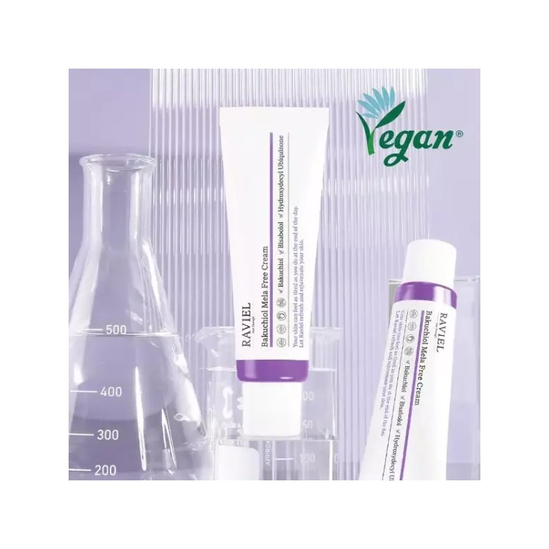 Raviel [타이트리프팅] 깊은주름 탄력개선동시케어 라비엘 바쿠치올 멜라 프리 크림 50ml