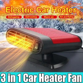 Unbranded 12V 1200W Car Heater Portable Electric Heating Fan Defogger Defroster Demister