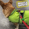 Ancol Pet Soft Blinker in Green - Water Resistant Reflective
