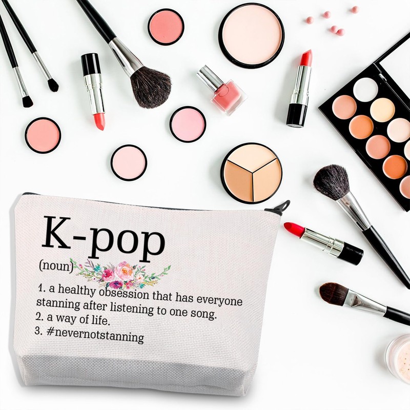 PLITI K-POP Makeup Bag K-POP Merchandise Gift K-POP Fans Gift