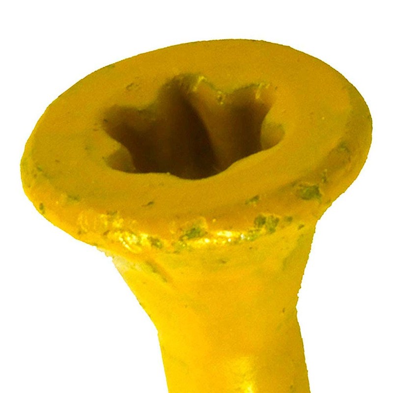 DECK SCREW 8X2" TAN 1#