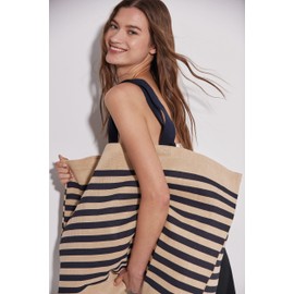 noTrash2003 Large Jute Cotton Blend Shopper XXL Bag Shopper for the beach, leisure, shopping or sports, various Choice of 9 colours.