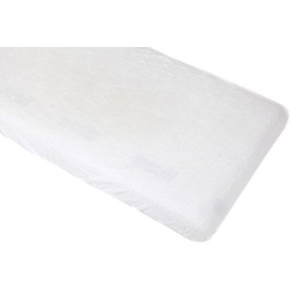 CSL Lait Baby Cot Mattress Protector, White