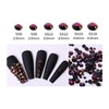 Chunmeng 1500 PCS Crystal AB Rhinestones for Nail Decoration Perfect