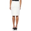 Kasper Women's Stretch Crepe Knee Length Pencil Skirt, Vanilla Ice