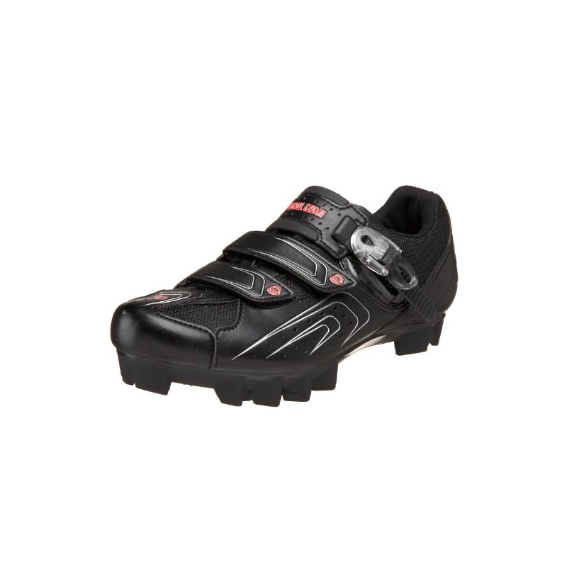 Pearl iZUMi Men's Race MTB Cycling Shoe,Black/Silver,39 D EU /