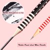 BUSHIBU Cute Pencils for Kids, Fun Pencil with Erasers Toppers,