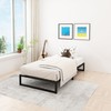 Lutown-Teen 12 Inch Twin Size Bed Frames with Heavy Duty