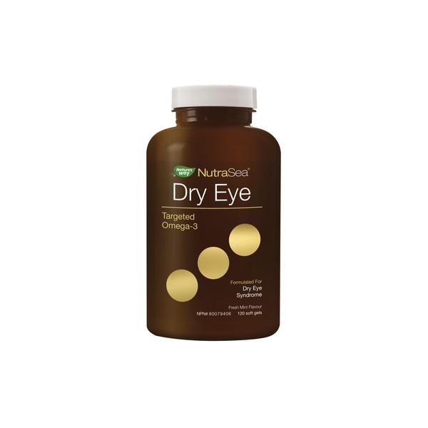 NutraSea Dry Eye Targeted Omega-3 120 Capsules