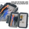 Maxcatch Streamer Fly Fishing Box Double Sided Waterproof Jig Box