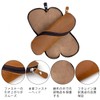 Boshiho Pen Case, Genuine Leather, Pencil Case, S-Shaped Zipper, Glasses