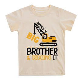 Toddler Boys Big Brother to Be Shirts for Pregnancy Announcement Baby Boys Big Brother T-Shirt Baby Kids Summer Tees Outfits 1-2T